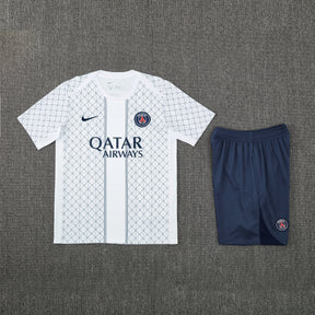 Kit Shirt + Shorts Paris White/Blue 25/26
