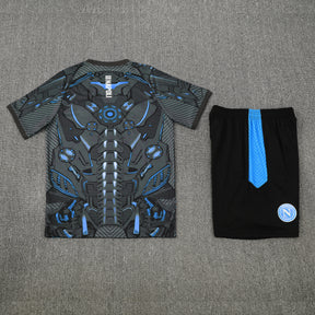 Kit Shirt + Shorts Napoli Gray/Black 25/26