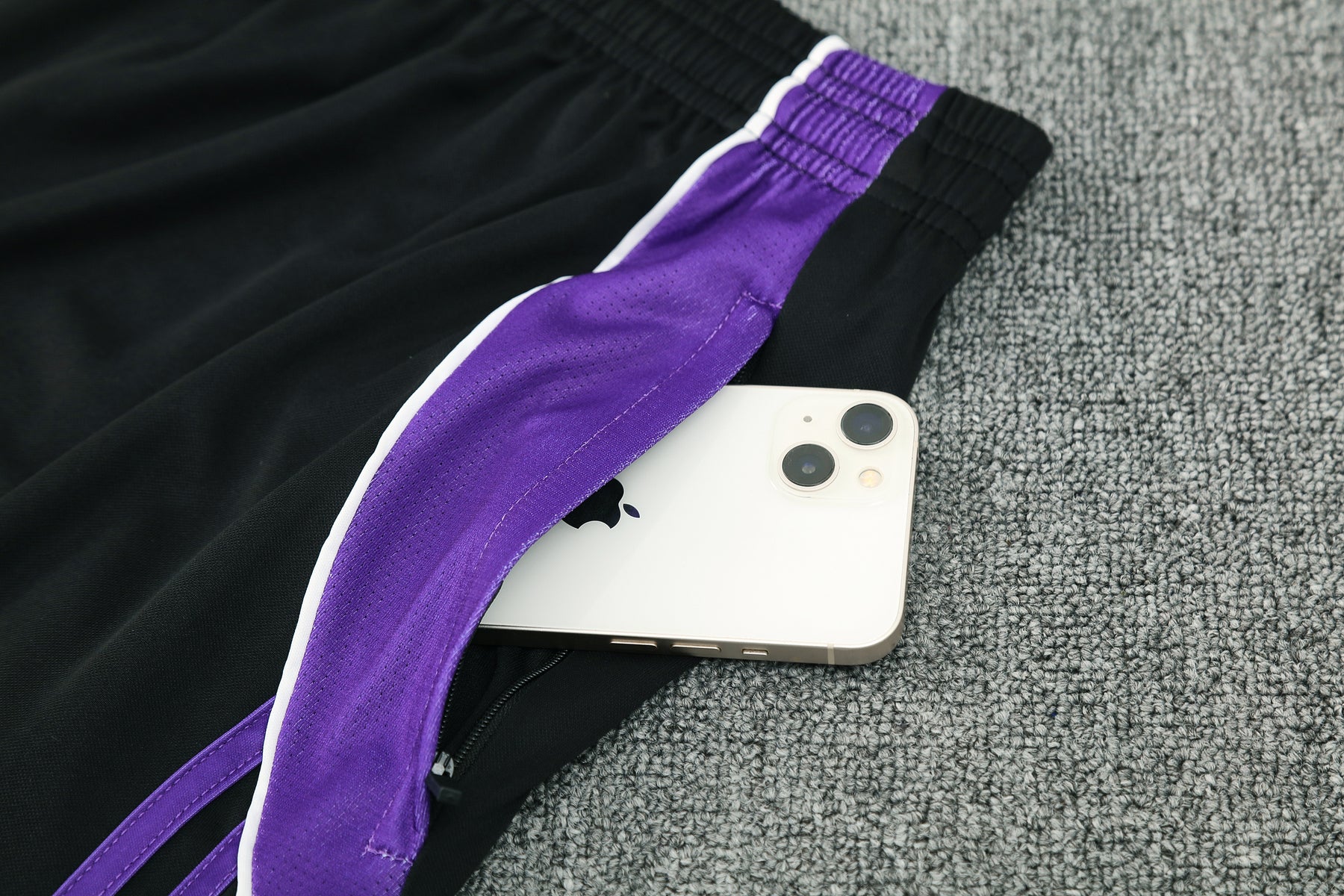 Kit Tank Top + Shorts Real Madrid Black/Purple 25/26