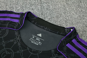 Kit Shirt + Shorts Real Madrid Black/Purple 25/26