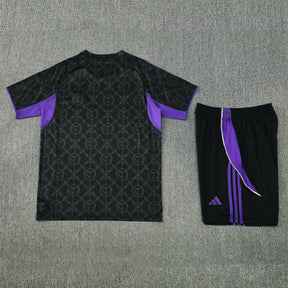Kit Shirt + Shorts Real Madrid Black/Purple 25/26