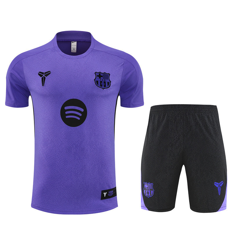 Kit Tank Top + Shorts Barcelona Purple Training 25/26