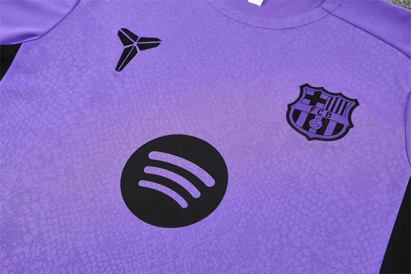 Kit Tank Top + Shorts Barcelona Purple Training 25/26