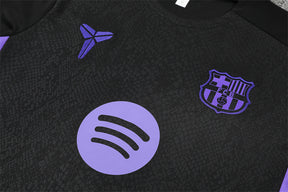 Kit Shirt + Shorts Barcelona x Black Mamba Purple/Black 25/26