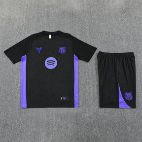 Kit Shirt + Shorts Barcelona x Black Mamba Purple/Black 25/26