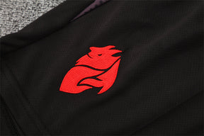 Kit Shirt + Shorts Milan Red/Black 25/26