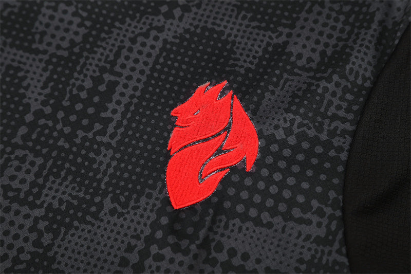 Kit Shirt + Shorts Milan Black 25/26