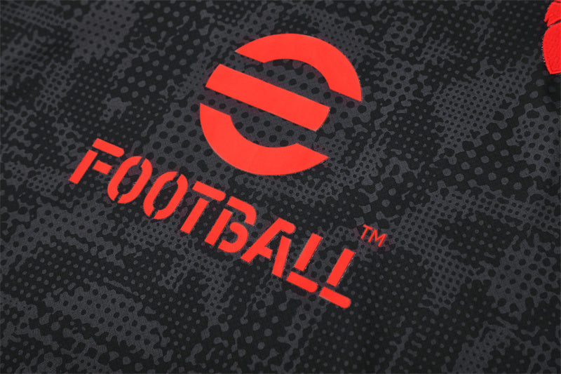 Kit Shirt + Shorts Milan Black 25/26