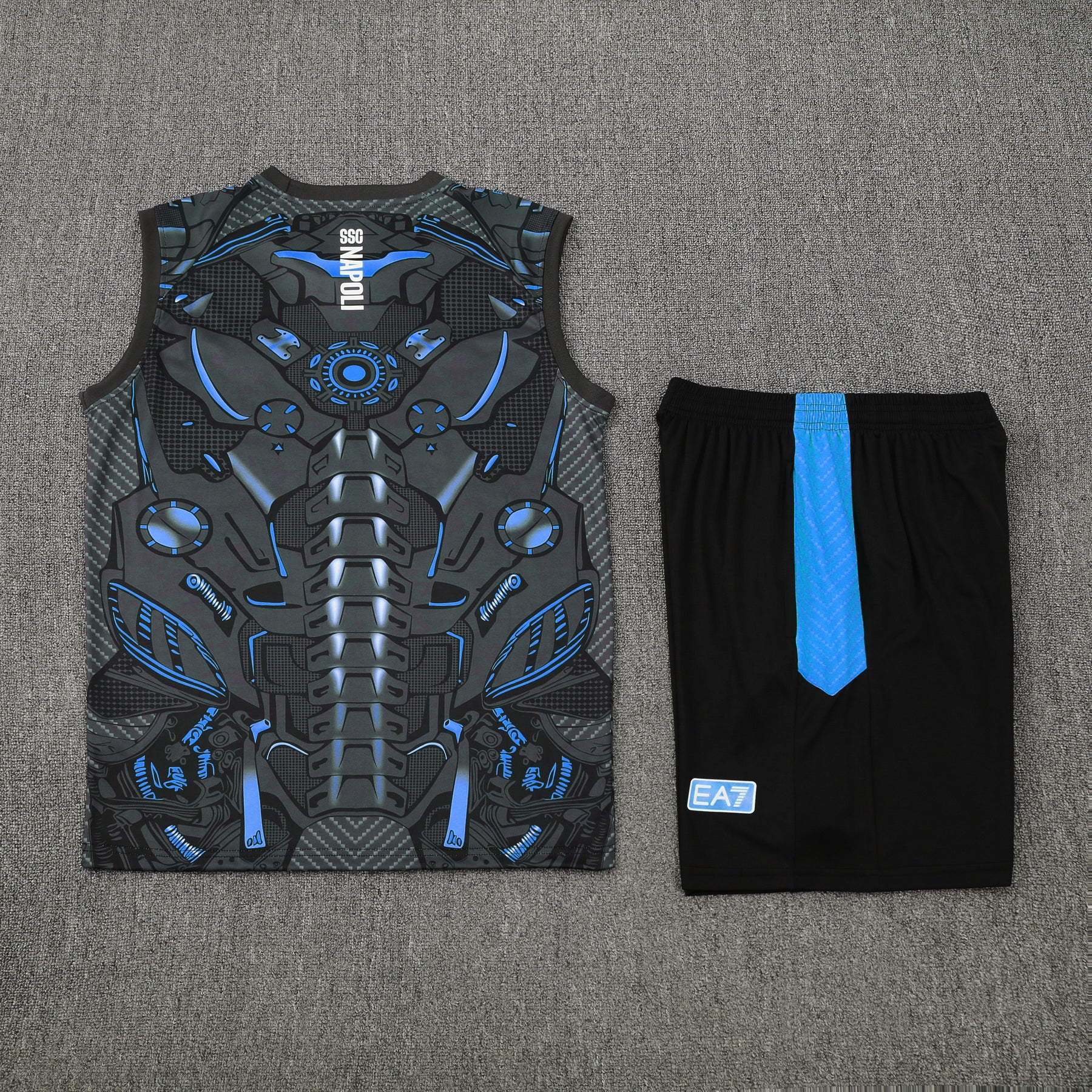 Kit Tank Top + Shorts Napoli Gray/Black 25/26