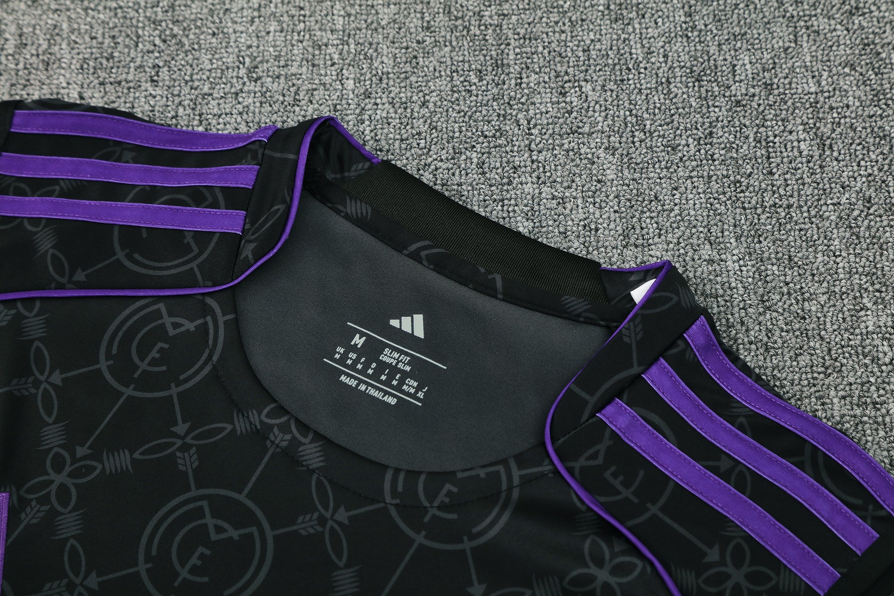 Kit Tank Top + Shorts Real Madrid Black/Purple 25/26