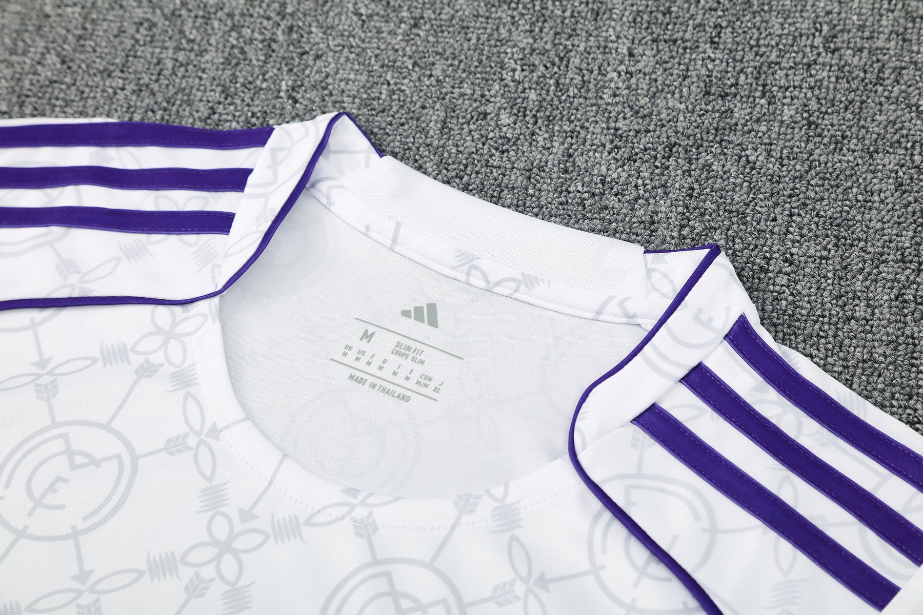 Kit Tank Top + Shorts Real Madrid White/Black/Purple 25/26