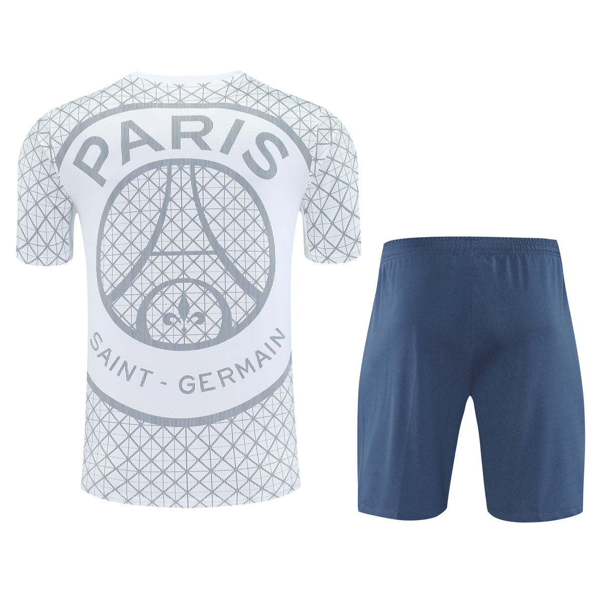 Kit Shirt + Shorts Paris White/Blue 25/26