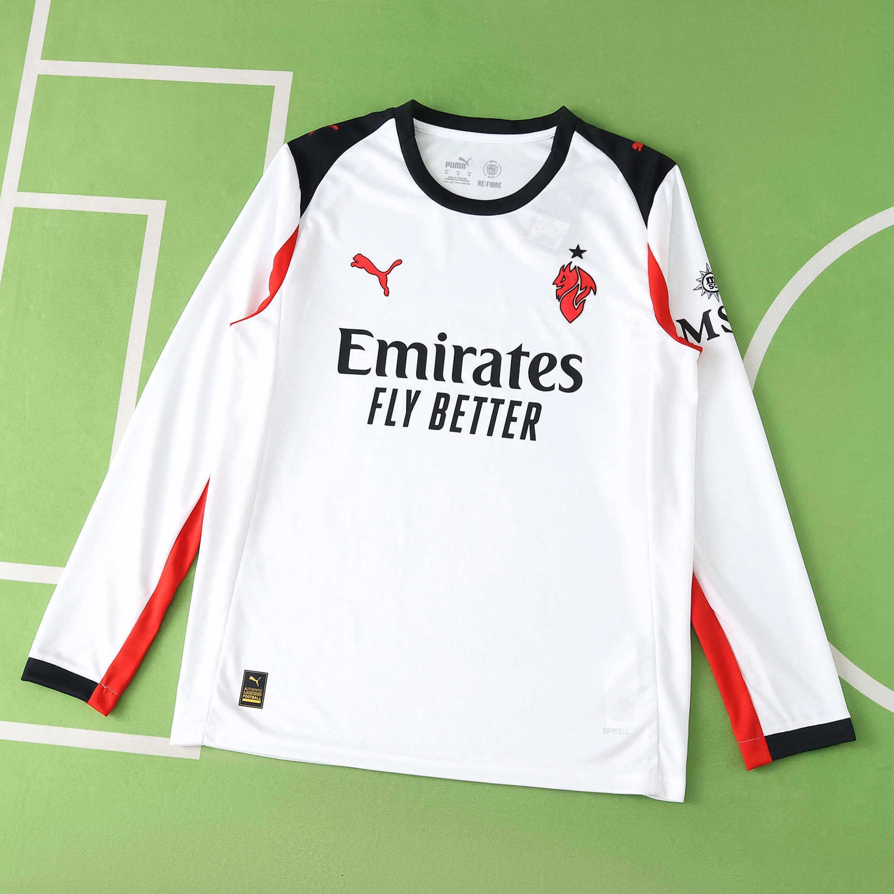 Milan Away Jersey Long Sleeve 25/26
