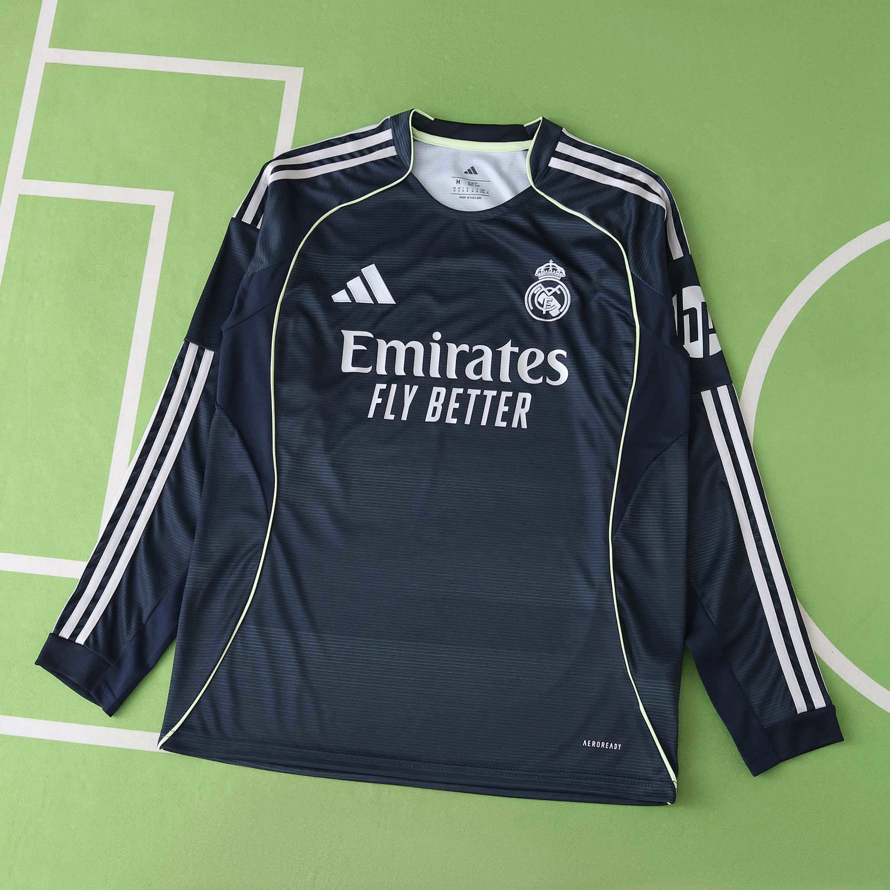 Real Madrid Away Jersey Long Sleeve 25/26