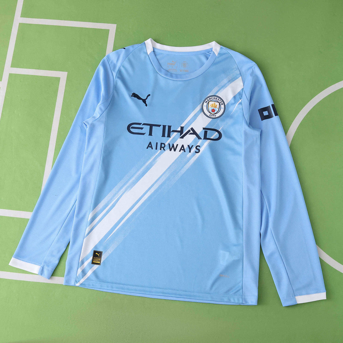 Manchester City Home Jersey Long Sleeve 25/26