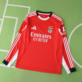 Benfica Home Jersey Long Sleeve 25/26