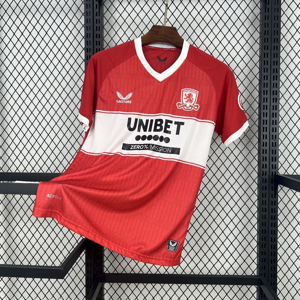 Middlesbrough Home Jersey 25/26