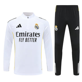 Tracksuit Real Madrid White/Black 25/26