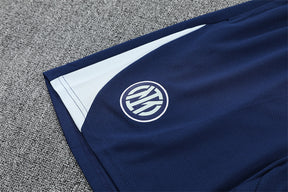 Inter Milan White/Blue Training Shirt + Shorts Kit 25/26