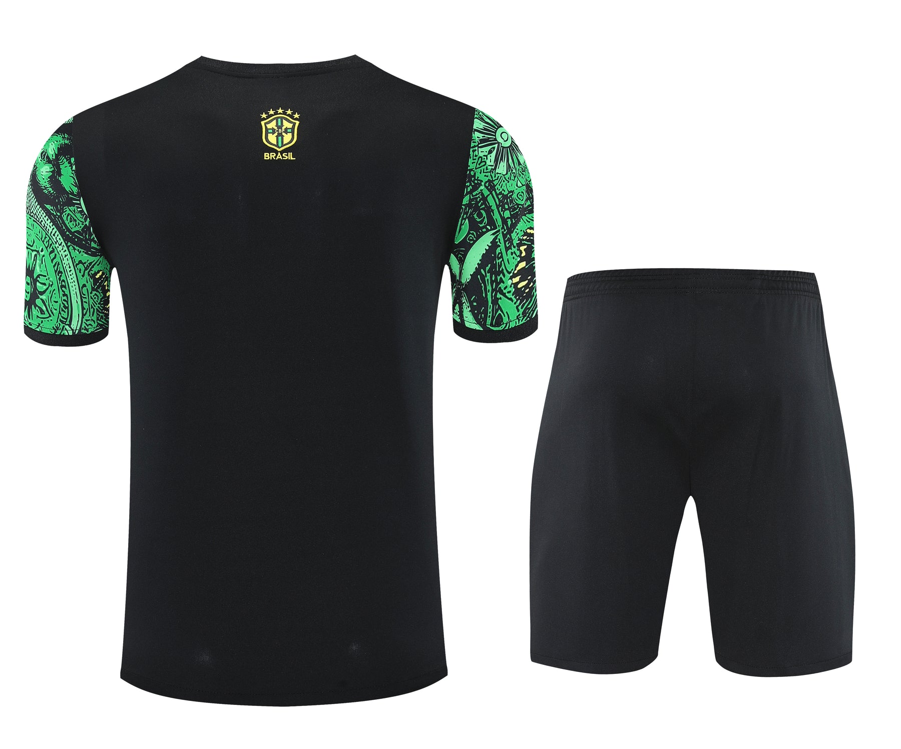 Kit Shirt + Shorts Brazil Christ the Redeemer Green Training 25/26