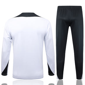 Chelsea White/Black Tracksuit Half-Zip 25/26