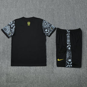 Kit Shirt + Shorts Brazil Christ the Redeemer Gray Training 25/26