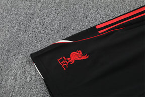 Kit Shirt + Shorts Liverpool Black/Red 25/26