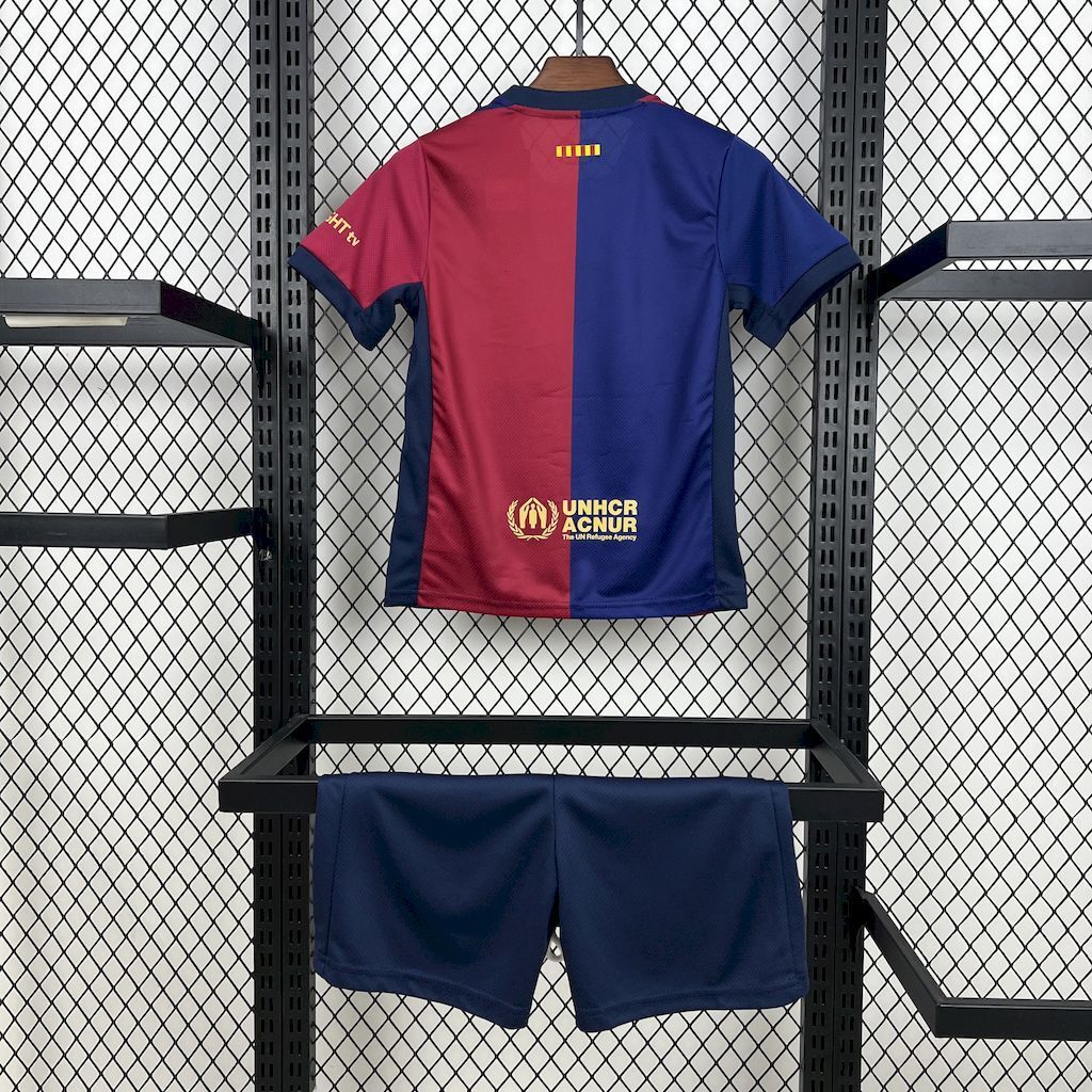 Barcelona x Travis Scott Home 24/25 Kit Kids