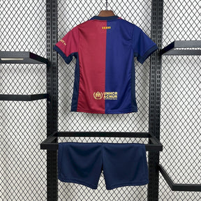 Barcelona x Travis Scott Home 24/25 Kit Kids