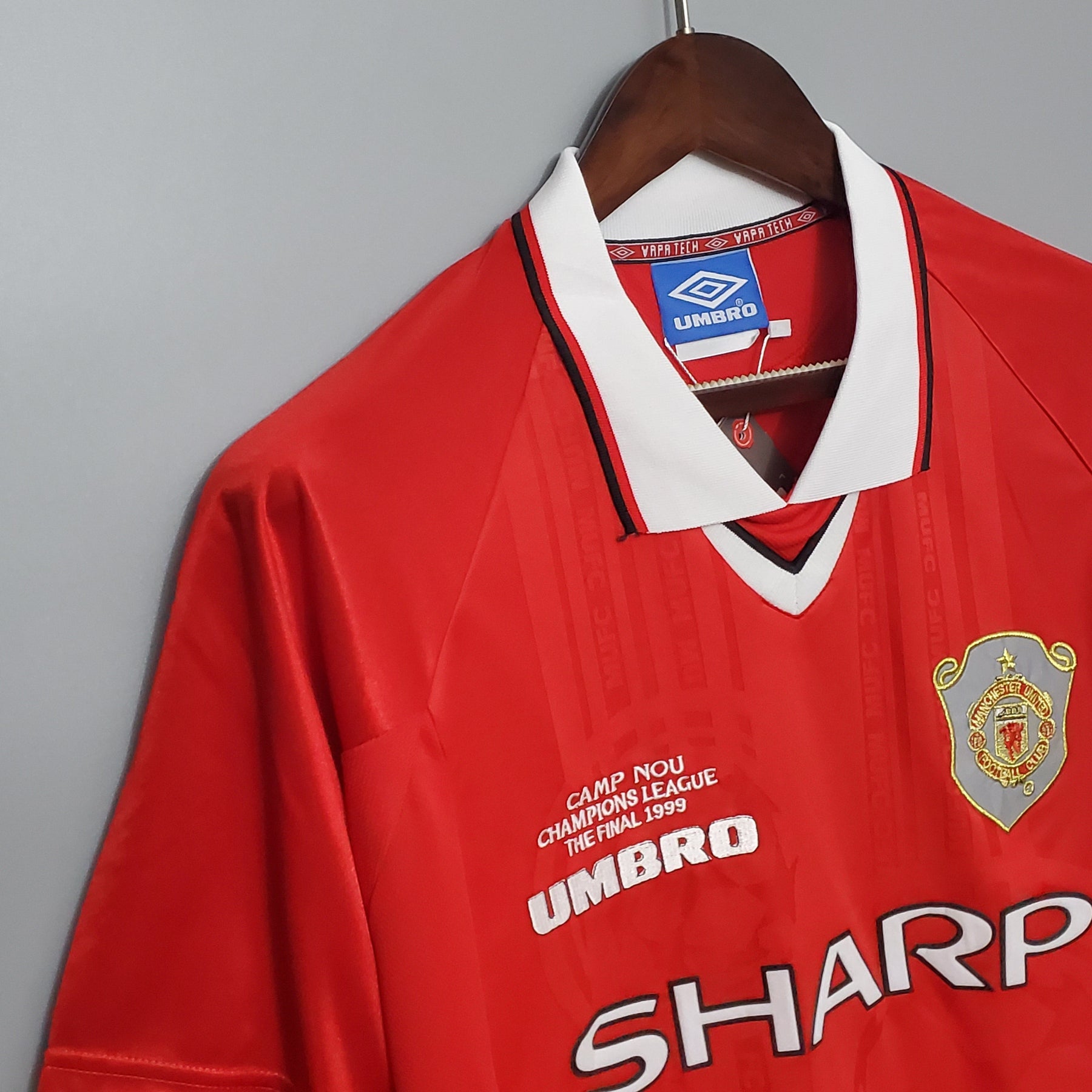 Manchester United Home Jersey 99/00 Retro Champions