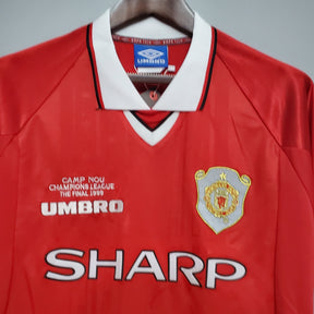 Manchester United Home Jersey 99/00 Retro Champions
