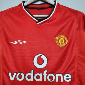 Manchester United Home Jersey 00/02 Retro