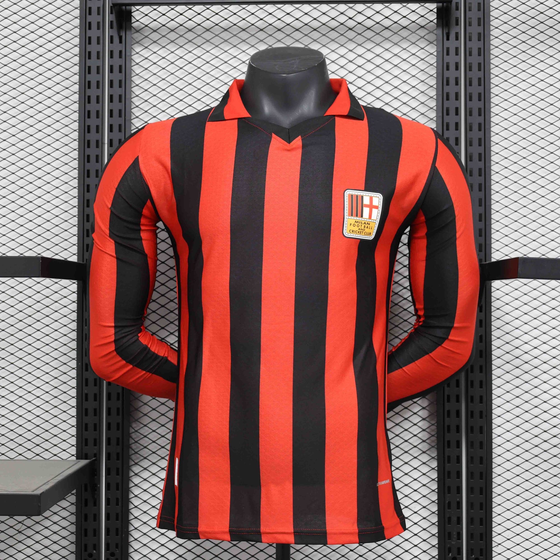 Milan 125 Years Special Jersey Long Sleeve Player