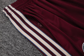 Ajax Beige/Red Tracksuit Half-Zip 25/26