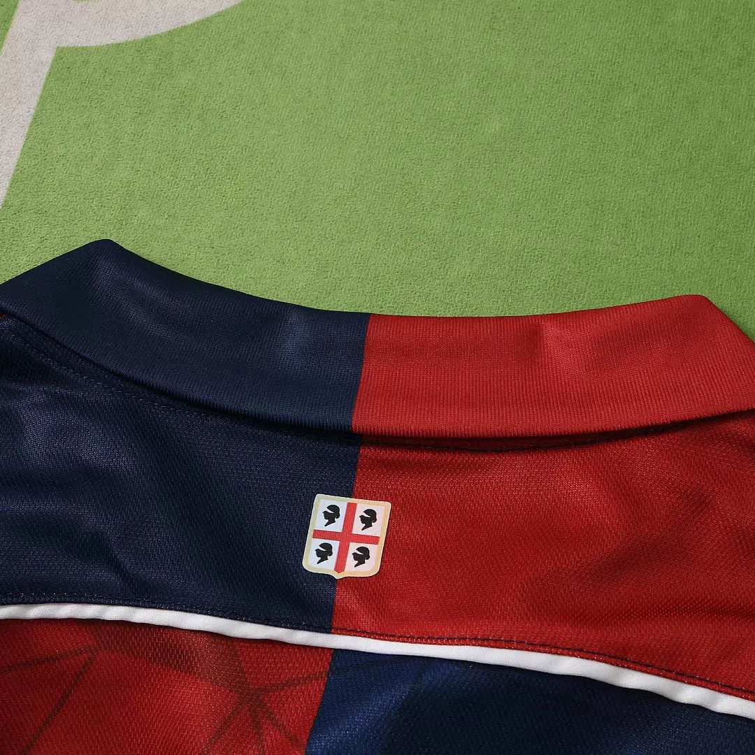Maglia Cagliari Home 26/27 Uomo Rosso e Blu Navy | Maglia da Calcio