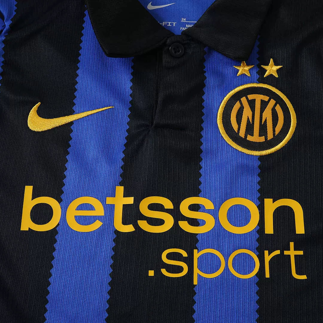 Kit Bambino Inter Milan Home 26/27 Nero Blu | Kit da Calcio