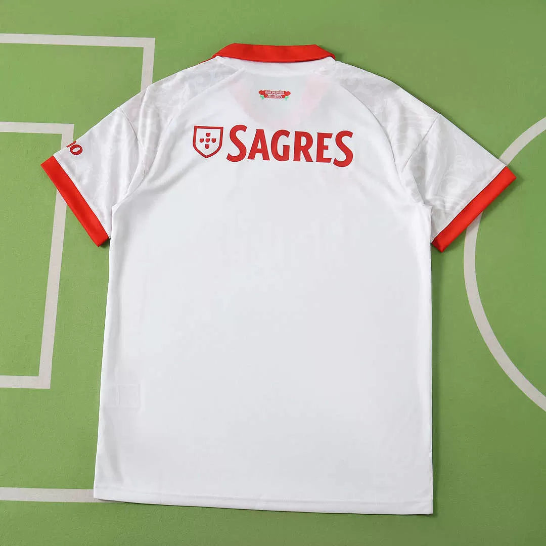 Maglia Benfica Away 26/27 Uomo Bianco | Maglia da Calcio