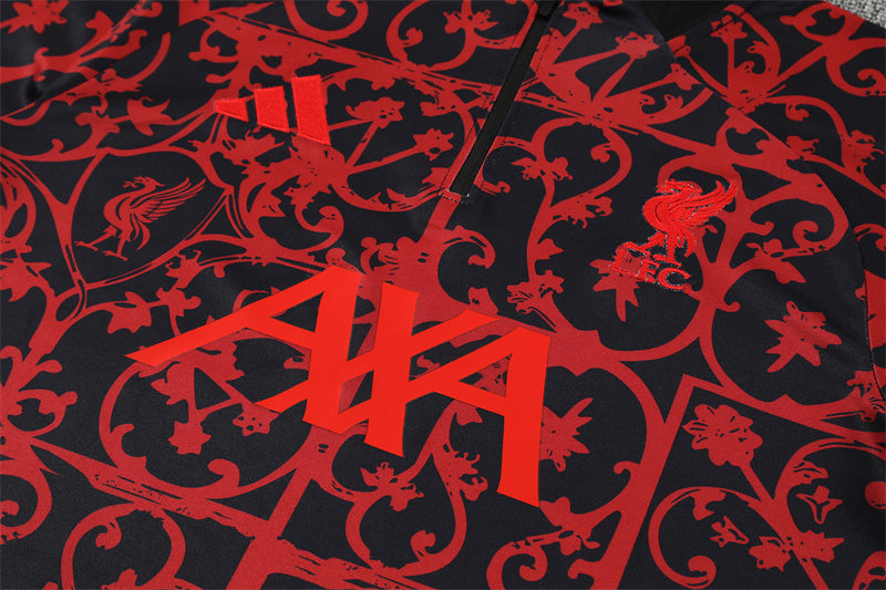 Tracksuit Liverpool Black/Red 25/26