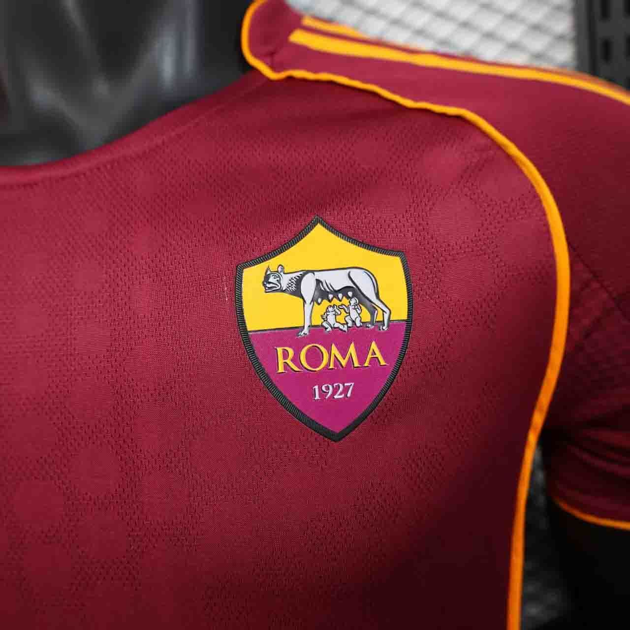 Roma Home 25/26 Jersey Player