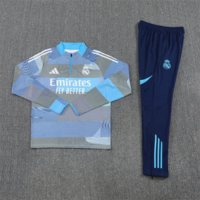 Tracksuit Real Madrid Blue/Gray Training 25/26