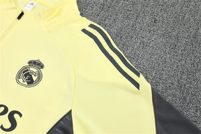 Tracksuit Real Madrid Yellow/Gray Training 25/26