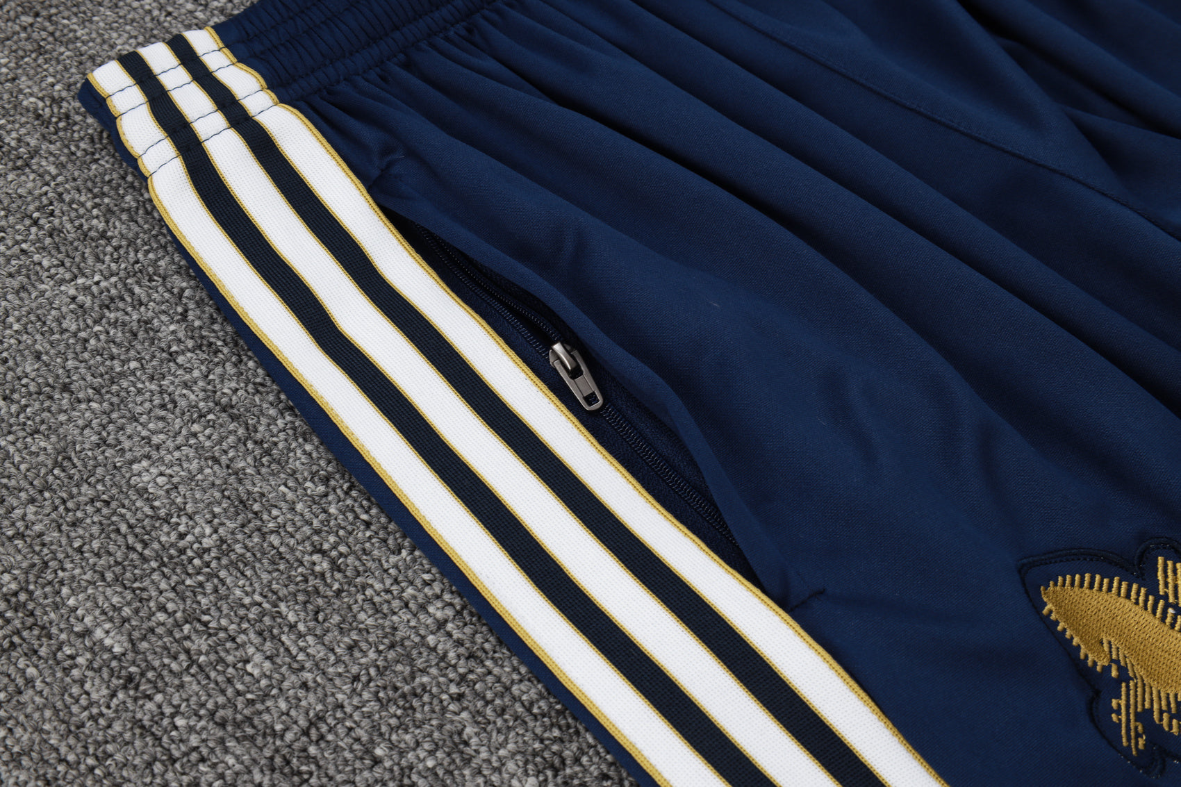 Tuta Blu Scuro Full-Zip Uomo | Tuta da Calcio