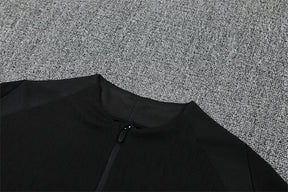 Paris Black Tracksuit Half-Zip 25/26