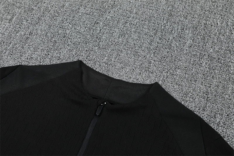 Paris Black Tracksuit Half-Zip 25/26
