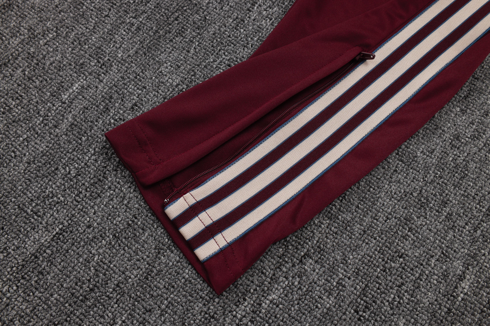 Ajax Beige/Red Tracksuit Half-Zip 25/26