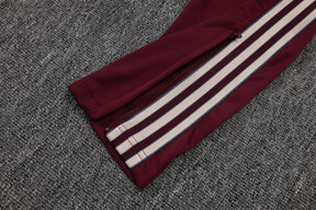 Ajax Beige/Red Tracksuit Half-Zip 25/26