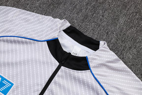 Napoli White/Black Tracksuit Half-Zip 25/26