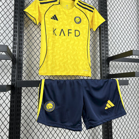 Al-Nassr Home 25/26 Kit Kids