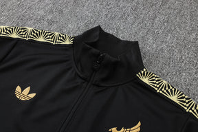 Mexico Black/Gold Tracksuit Full-Zip 25/26