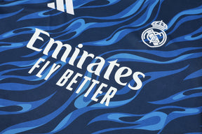 Real Madrid Blue Training Shirt + Shorts Kit 25/26